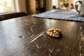 diy walnut featured 1783869643311 - Το πανέξυπνο κόλπο με το καρύδι που εξαφανίζει τις γρατζουνιές από τα ξύλινα έπιπλα