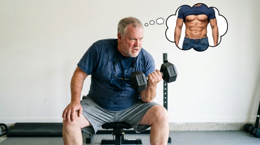 fat man dreaming fit 1783457925924 - 4 βαρετές συνήθειες που πραγματικά βοηθούν στην απώλεια βάρους (σύμφωνα με την επιστήμη)