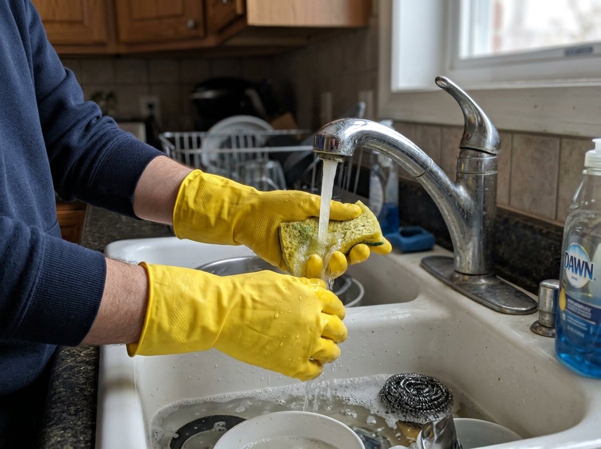 faucet inline1 1783775943153 - Ο επίμονος μαύρος λεκές γύρω από τη βρύση εξαφανίζεται στο λεπτό με αυτό το σπιτικό μείγμα