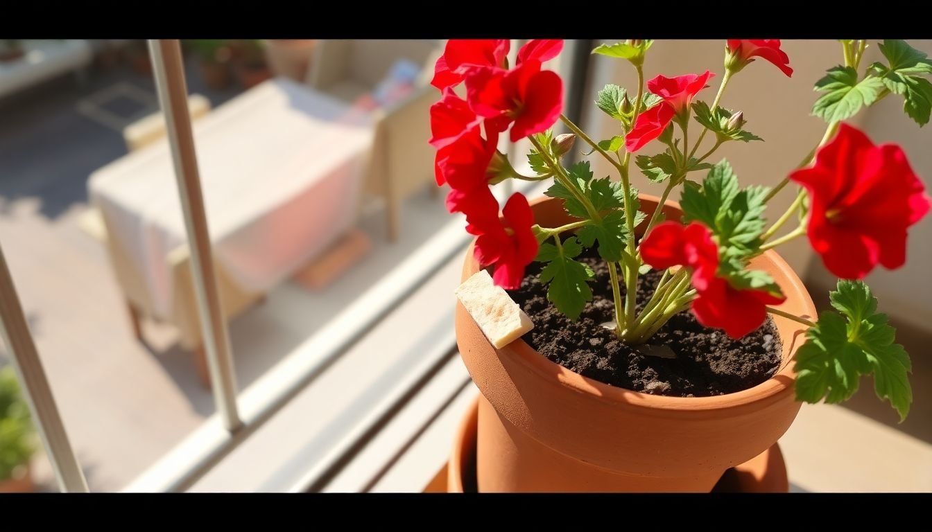 geranium featured - Το φυσικό λίπασμα που κάνει τις γερανιές στο μπαλκόνι να γεμίσουν άνθη