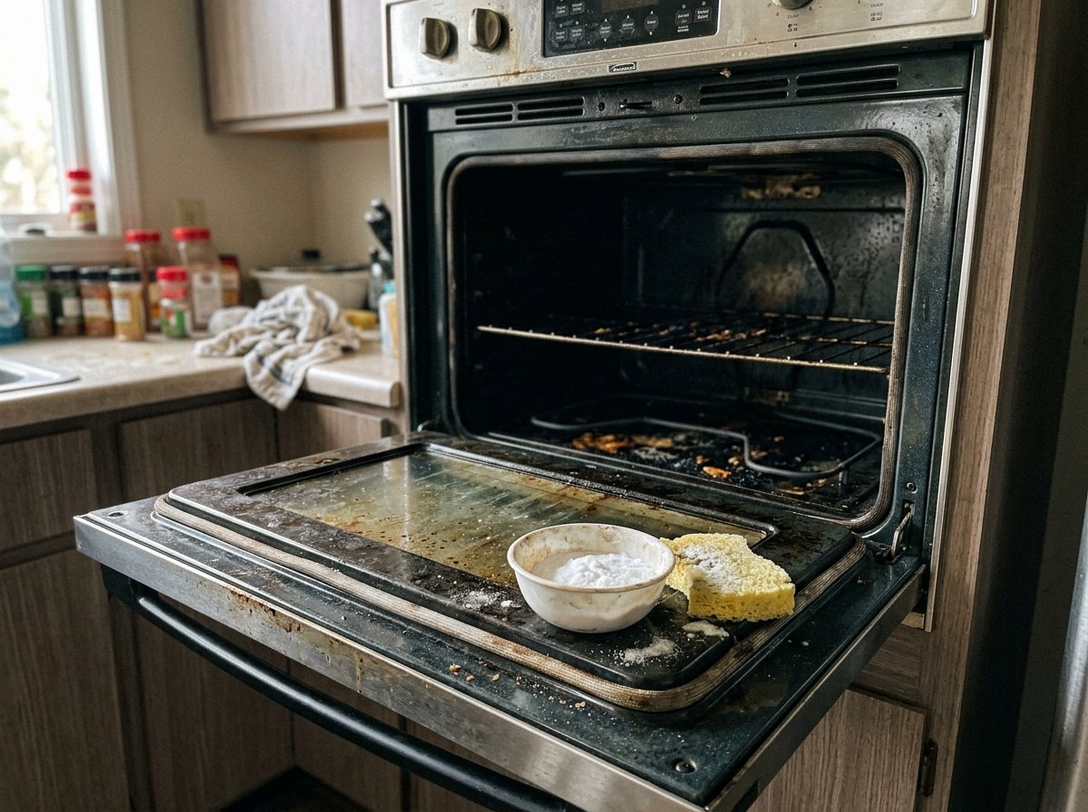 home oven featured 1783752907949 - Πώς να κάνετε τον φούρνο σας λαμπίκο χωρίς τρίψιμο με 2 υλικά που έχετε ήδη στην κουζίνα σας