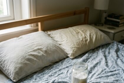 pillow cleaning featured 1784043679068 - Πώς να καθαρίσεις τα κιτρινισμένα μαξιλάρια: Το μυστικό με 2 υλικά από την κουζίνα σου